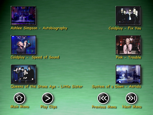 Music Volume 7 Menu 3